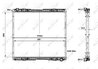 RADIATOR RACIRE MOTOR NRF 519739 - Compatibil cu SCANIA