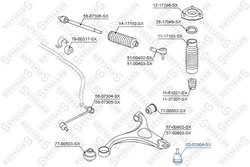PIVOT STELLOX 52-02604-SX - Compatibil cu HYUNDAI, KIA