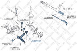 Pivot Stellox 52-06993-SX