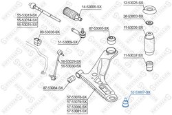 Pivot Stellox 52-53007-SX