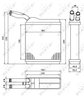 Schimbator caldura incalzire habitaclu NRF 52134