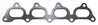GARNITURA GALERIE EVACUARE ELRING 523.881 - Compatibil cu BUICK, HOLDEN, OPEL, VAUXHALL