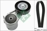SET CUREA TRANSMISIE CU CANELURI INA 529 0008 10 - Compatibil cu CHEVROLET, OPEL, VAUXHALL