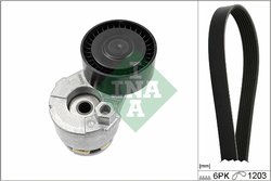 Set curea transmisie cu caneluri INA 529 0009 10