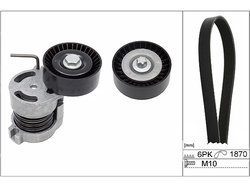 Set curea transmisie cu caneluri INA 529 0044 10