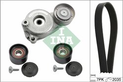 Set curea transmisie cu caneluri INA 529 0050 10