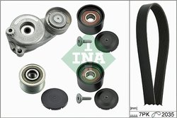 Set curea transmisie cu caneluri INA 529 0050 21