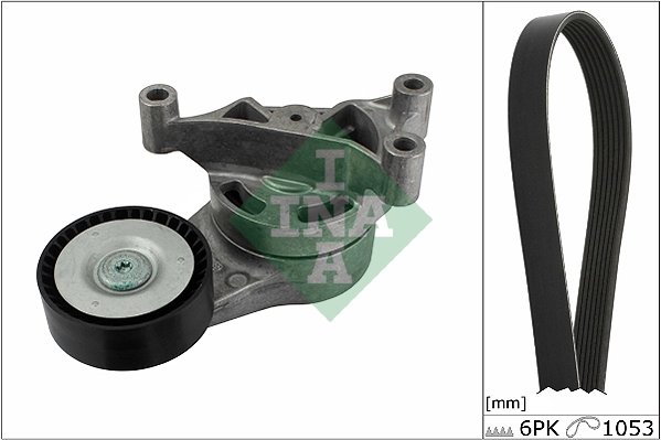 SET CUREA TRANSMISIE CU CANELURI INA 529 0052 10 - Compatibil cu AUDI, SEAT, SKODA, VW, VW (FAW), VW (SVW)