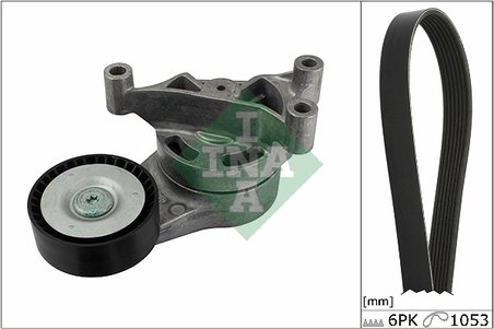 SET CUREA TRANSMISIE CU CANELURI INA 529 0052 10 - Compatibil cu AUDI, SEAT, SKODA, VW, VW (FAW), VW (SVW)