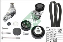 Set curea transmisie cu caneluri INA 529 0053 10