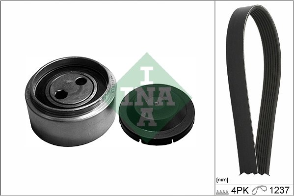 Set curea transmisie cu caneluri INA 529 0087 10