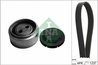 Set curea transmisie cu caneluri INA 529 0087 10