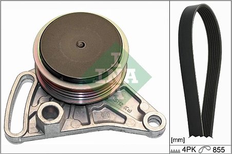 Set curea transmisie cu caneluri INA 529 0099 10