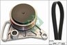 Set curea transmisie cu caneluri INA 529 0099 10