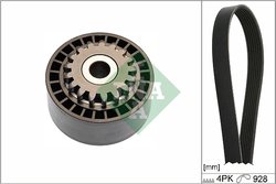 Set curea transmisie cu caneluri INA 529 0100 10