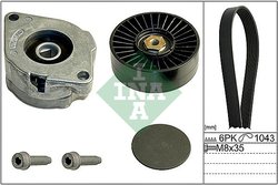 Set curea transmisie cu caneluri INA 529 0102 10