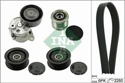 Set curea transmisie cu caneluri INA 529 0115 21
