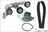 POMPA APA + SET CUREA TRANSMISIE CU CANELURI INA 529 0148 30 - Compatibil cu MERCEDES-BENZ