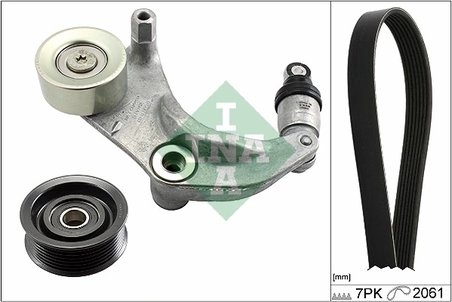Set curea transmisie cu caneluri INA 529 0153 10