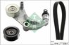 Set curea transmisie cu caneluri INA 529 0153 10