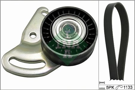 Set curea transmisie cu caneluri INA 529 0178 10