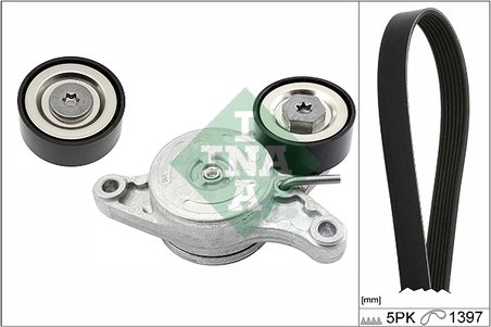 SET CUREA TRANSMISIE CU CANELURI INA 529 0180 10 - Compatibil cu MINI