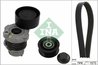 Set curea transmisie cu caneluri INA 529 0187 10