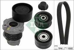 Set curea transmisie cu caneluri INA 529 0194 10