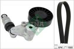 Set curea transmisie cu caneluri INA 529 0202 10