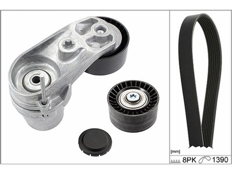 SET CUREA TRANSMISIE CU CANELURI INA 529 0210 10 - Compatibil cu BMW