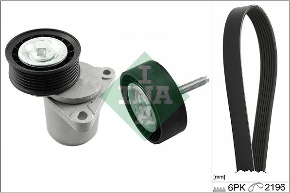Set curea transmisie cu caneluri INA 529 0219 10