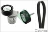 Set curea transmisie cu caneluri INA 529 0219 10