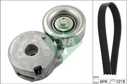 Set curea transmisie cu caneluri INA 529 0225 10