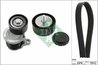 Set curea transmisie cu caneluri INA 529 0238 10