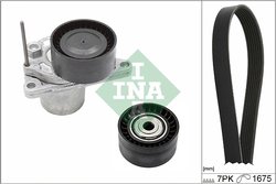 Set curea transmisie cu caneluri INA 529 0247 10