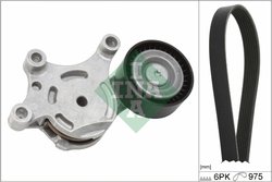 Set curea transmisie cu caneluri INA 529 0261 10