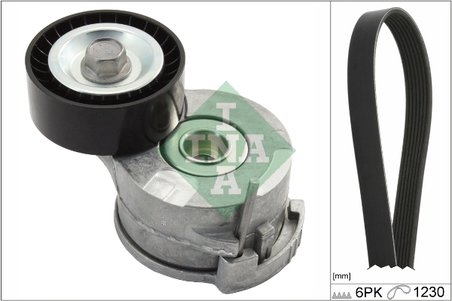 SET CUREA TRANSMISIE CU CANELURI INA 529 0292 10 - Compatibil cu CITROEN, OPEL, PEUGEOT, VAUXHALL