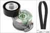 SET CUREA TRANSMISIE CU CANELURI INA 529 0292 10 - Compatibil cu CITROEN, OPEL, PEUGEOT, VAUXHALL