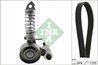 SET CUREA TRANSMISIE CU CANELURI INA 529 0295 10 - Compatibil cu CHEVROLET, OPEL, VAUXHALL