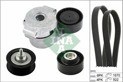 Set curea transmisie cu caneluri INA 529 0301 10