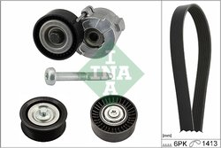 Set curea transmisie cu caneluri INA 529 0304 10