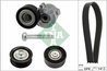 Set curea transmisie cu caneluri INA 529 0304 10