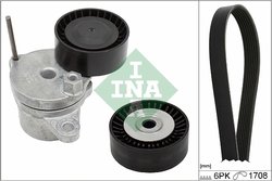 Set curea transmisie cu caneluri INA 529 0310 10