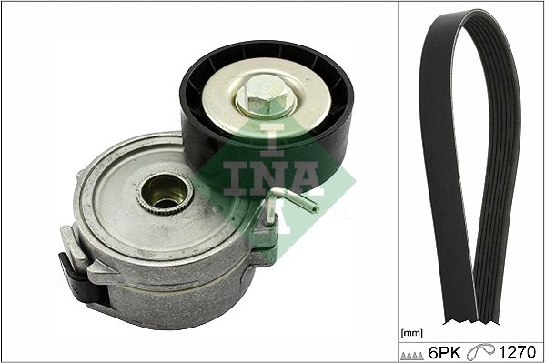 SET CUREA TRANSMISIE CU CANELURI INA 529 0315 10 - Compatibil cu FORD, FORD AUSTRALIA, FORD USA