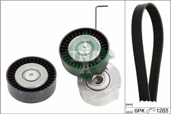 Set curea transmisie cu caneluri INA 529 0320 10