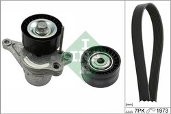 SET CUREA TRANSMISIE CU CANELURI INA 529 0317 10 - Compatibil cu NISSAN, OPEL, RENAULT, VAUXHALL