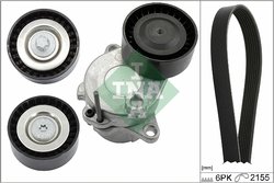 Set curea transmisie cu caneluri INA 529 0321 10