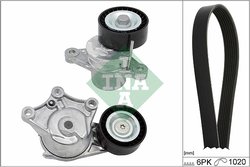 Set curea transmisie cu caneluri INA 529 0323 10