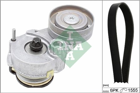 Set curea transmisie cu caneluri INA 529 0327 10