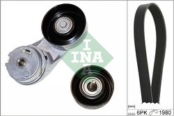 Set curea transmisie cu caneluri INA 529 0331 10